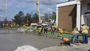 Photo of Construction Workers Main Street Bridge Rehabilitation Laconia, NH