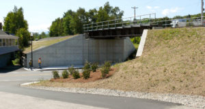 Photo Green Street Railroad Bridge Replacement in Berlin, NH Completed 2008